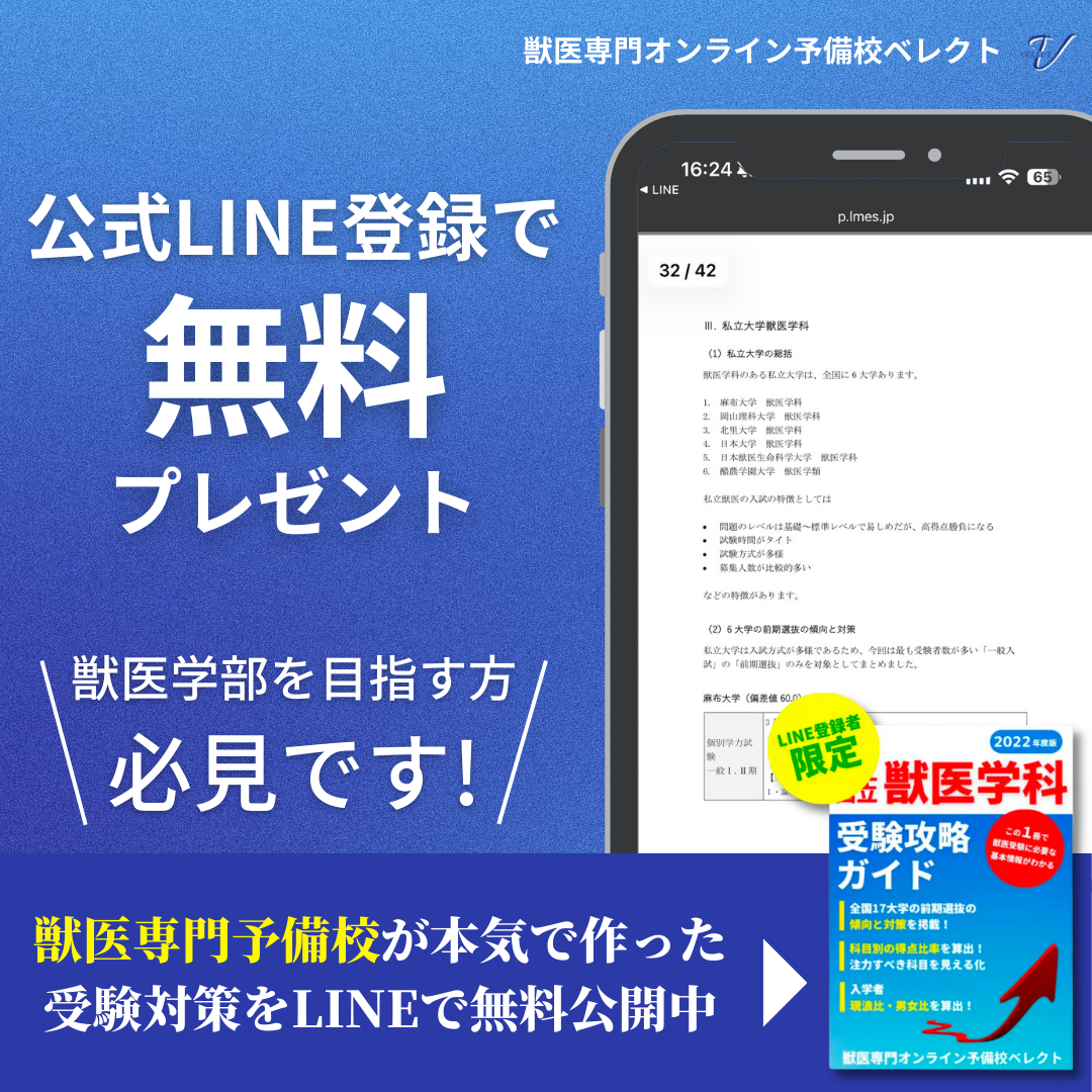 獣医専門オンライン予備校ベレクト